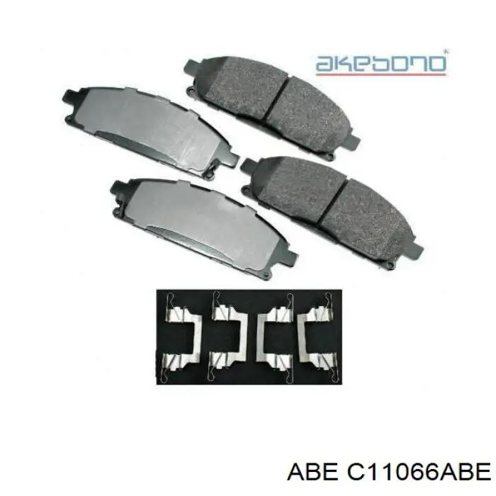 Купити C11066ABE ABE Колодки гальмівні передні, дискові