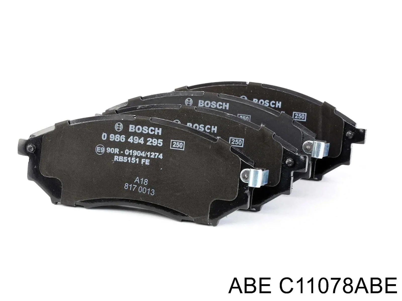 Тормозні колодки ABE C11078ABE