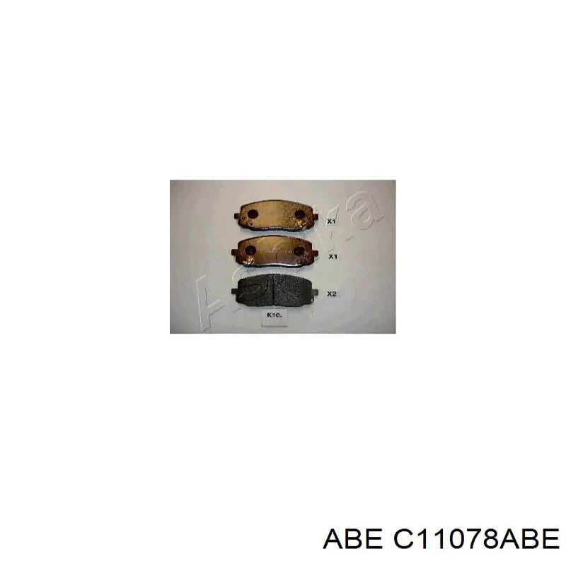 Гальмівні колодки ABE C11078ABE ціна, від 22.71 USD