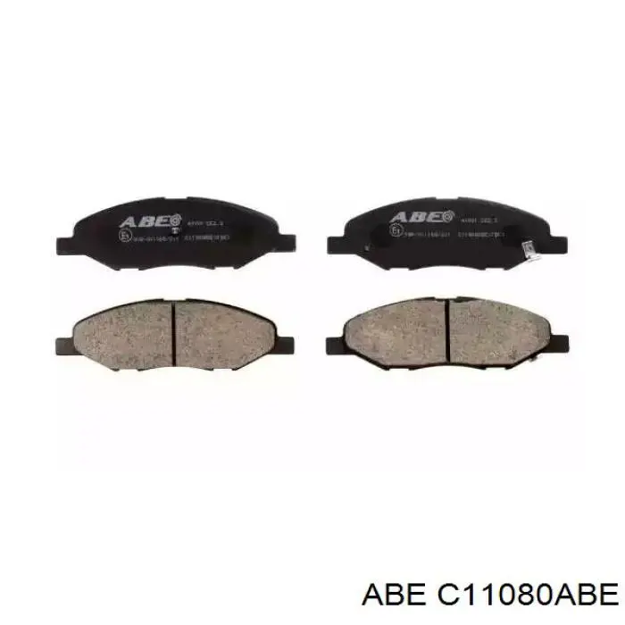Купити C11080ABE ABE Колодки гальмівні передні, дискові