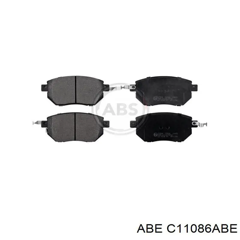 Тормозні колодки ABE C11086ABE