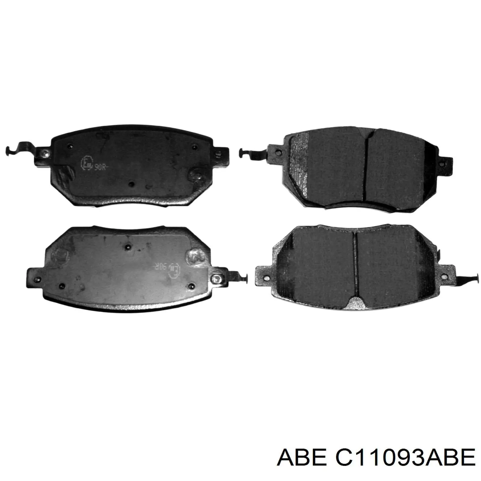 Купити C11093ABE ABE Колодки гальмівні передні, дискові