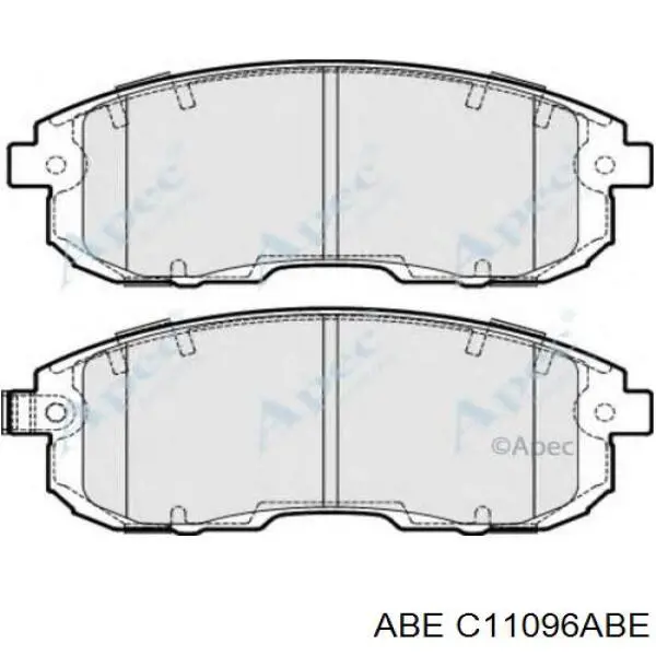 Передні тормозні колодки C11096ABE ABE