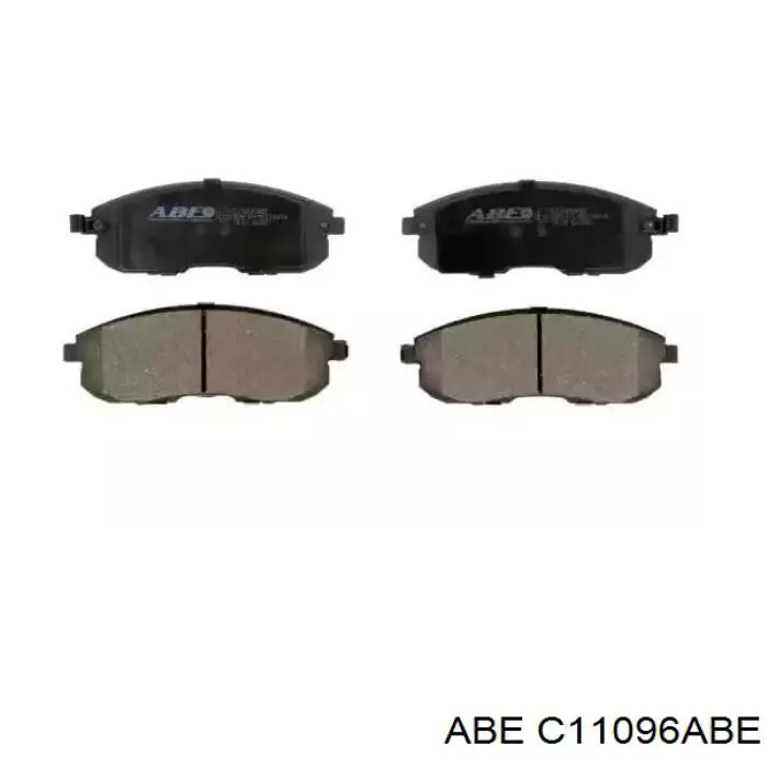 Передні тормозні колодки C11096ABE ABE