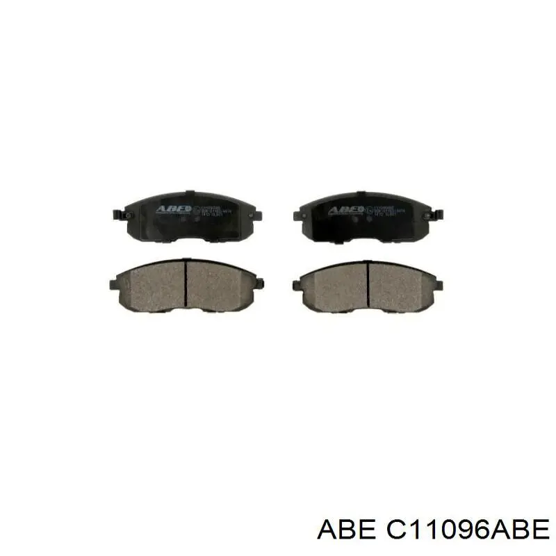 Гальмівні колодки ABE C11096ABE ціна, від 19.42 USD