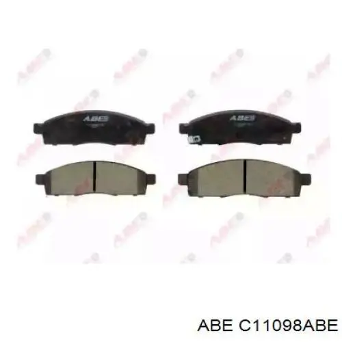 Купити C11098ABE ABE Колодки гальмівні передні, дискові