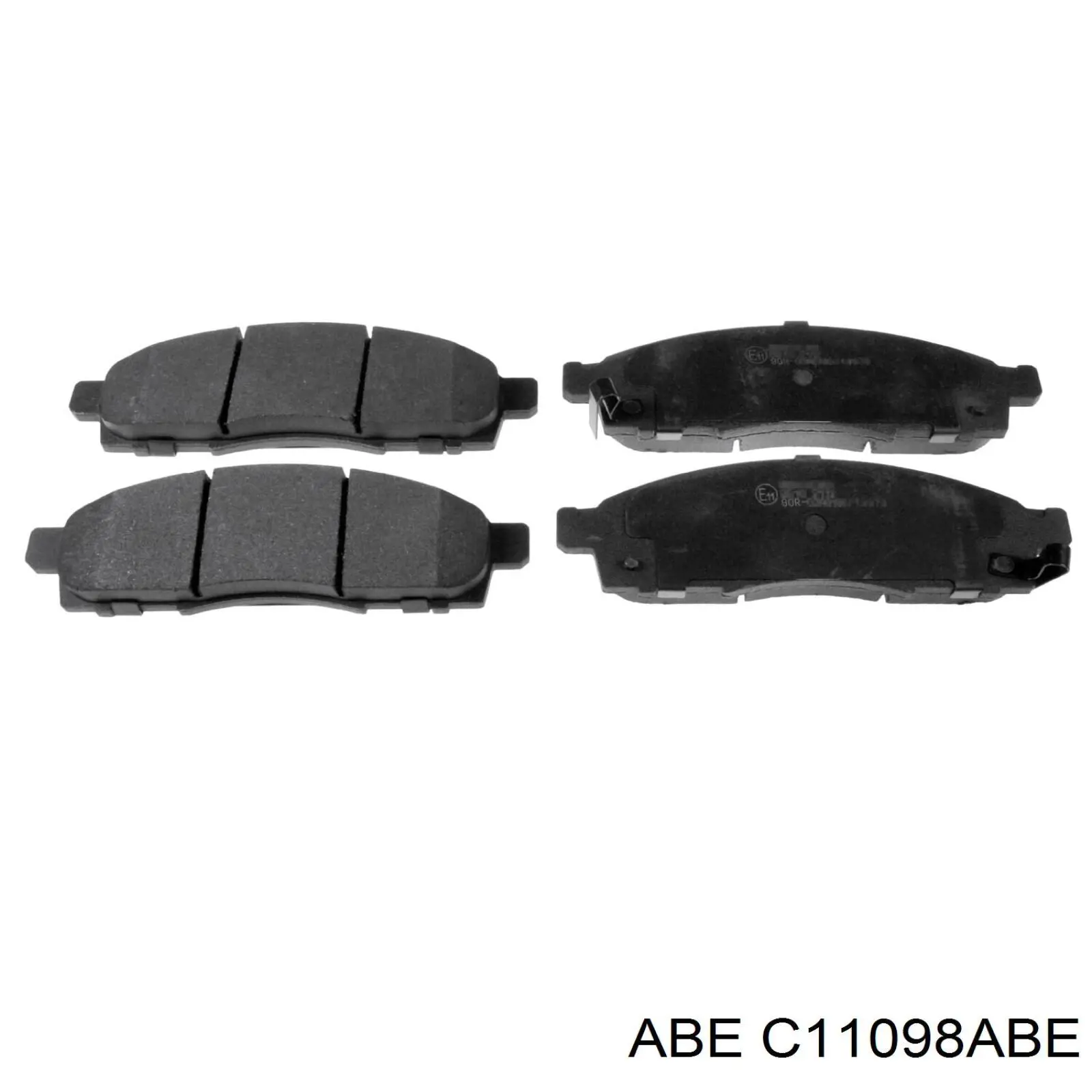 C11098ABE ABE Передні гальмівні колодки