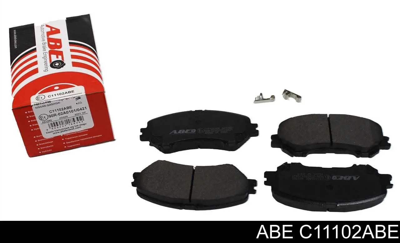 Гальмівні колодки ABE C11102ABE ціна, від 25.28 USD