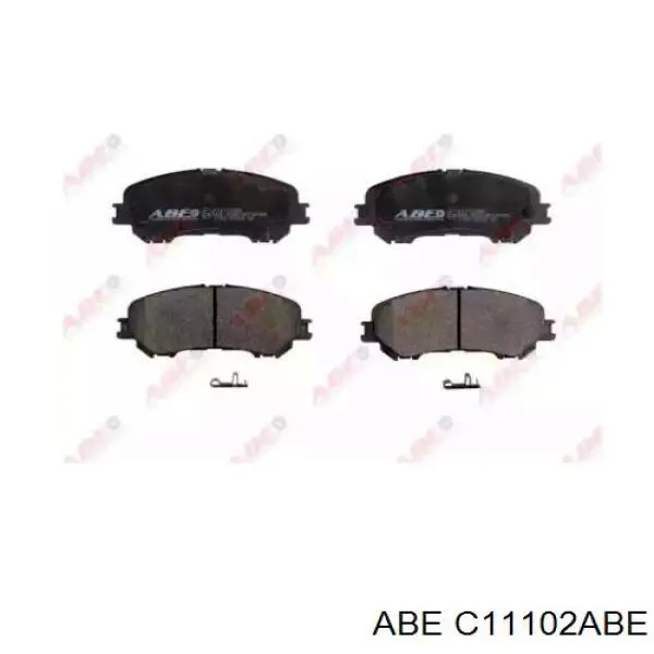 C11102ABE ABE Передні гальмівні колодки