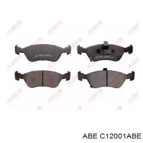 C12001ABE ABE Передні гальмівні колодки