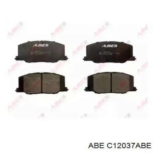 Гальмівні колодки ABE C12037ABE ціна, від 16.87 USD
