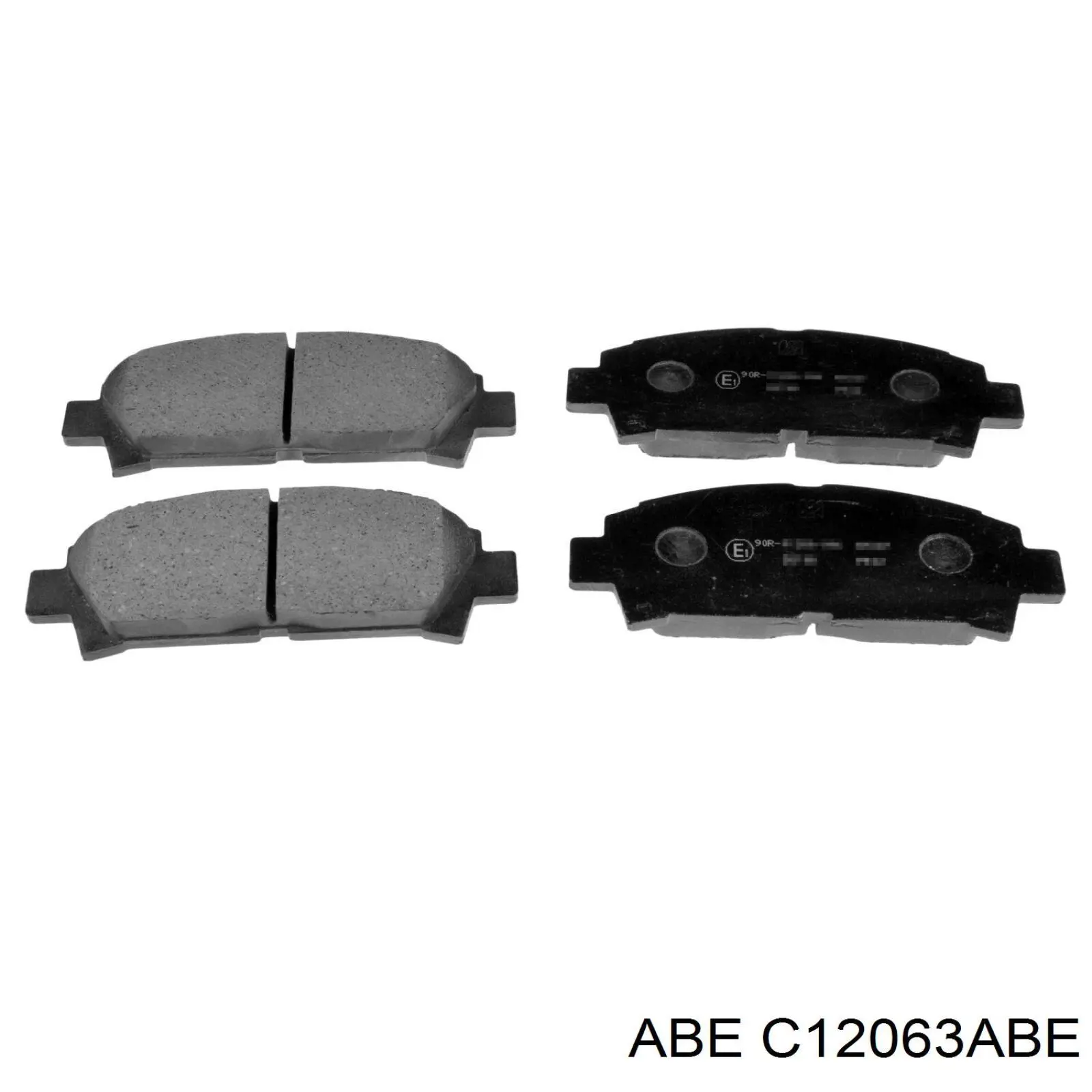 C12063ABE ABE колодки гальмівні передні, дискові