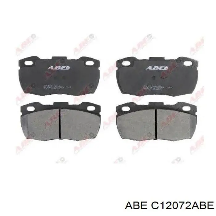 Передні тормозні колодки C12072ABE ABE