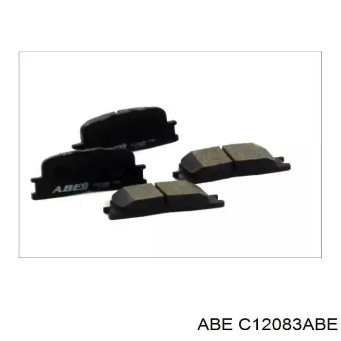 Гальмівні колодки ABE C12083ABE ціна, від 16.78 USD