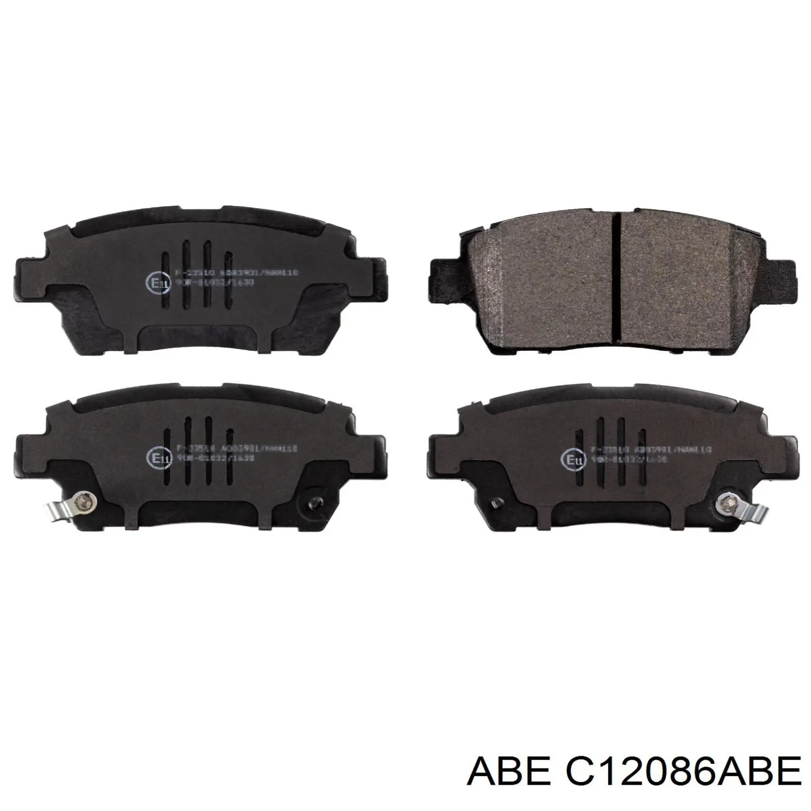 Гальмівні колодки ABE C12086ABE ціна, від 14.64 USD