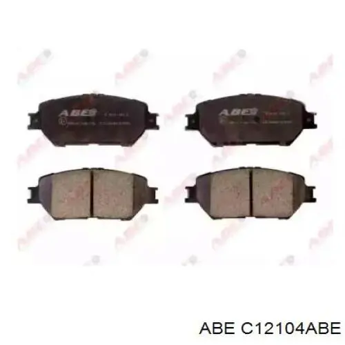 C12104ABE ABE Передні гальмівні колодки