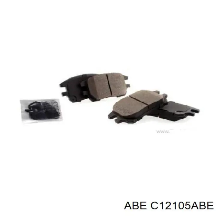 C12105ABE ABE Передні гальмівні колодки