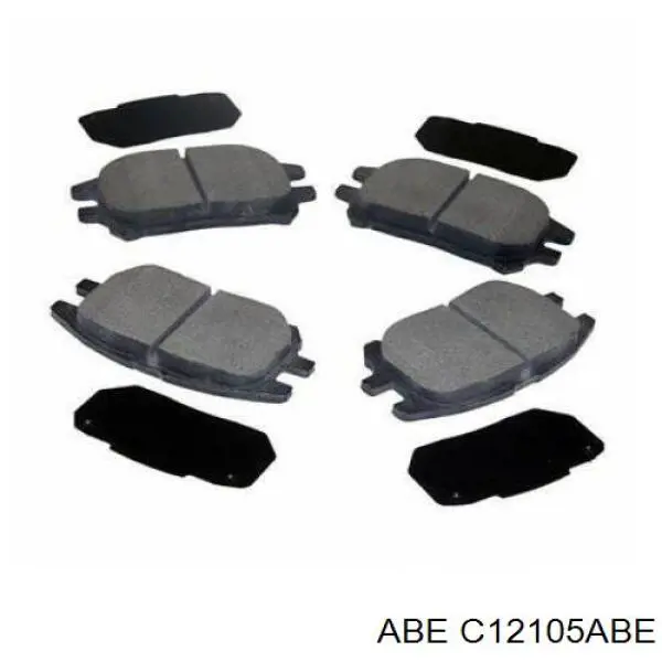 Гальмівні колодки ABE C12105ABE ціна, від 14.67 USD