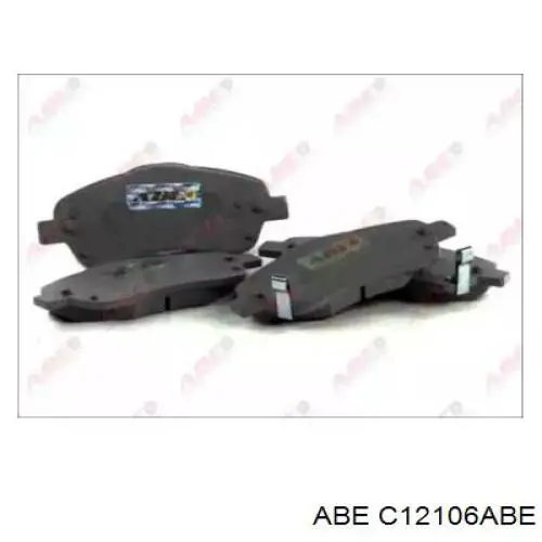 C12106ABE ABE Передні гальмівні колодки