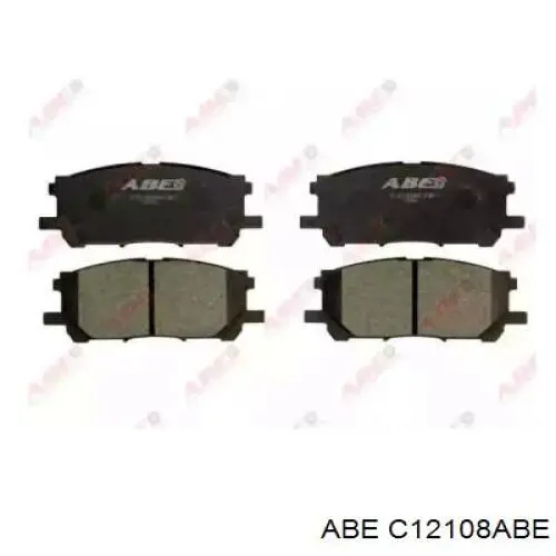 Передні тормозні колодки C12108ABE ABE