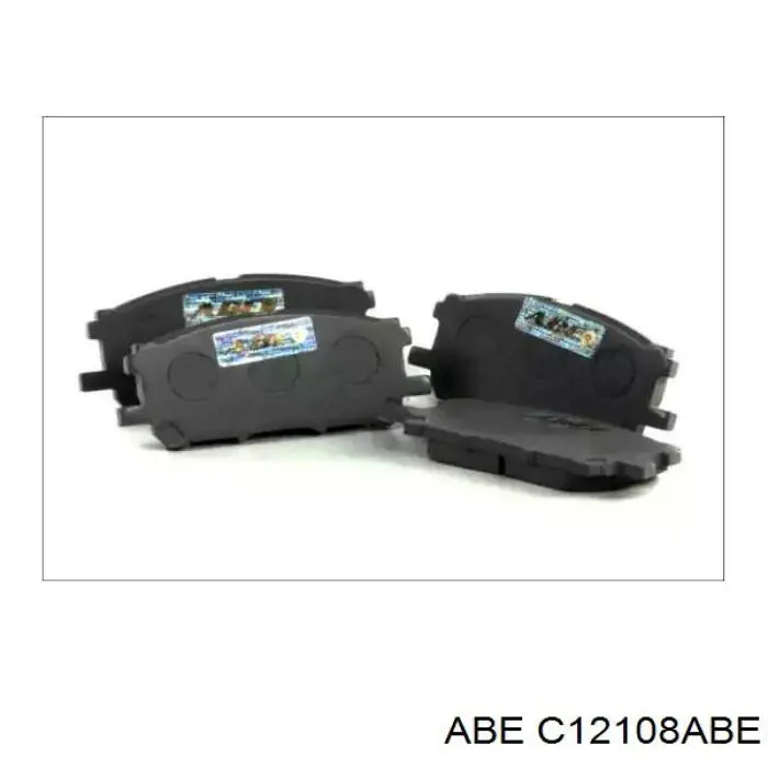 C12108ABE ABE колодки гальмівні передні, дискові