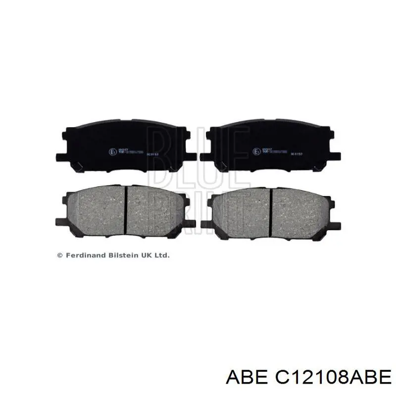 Купити C12108ABE ABE Колодки гальмівні передні, дискові