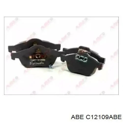 C12109ABE ABE колодки гальмівні передні, дискові