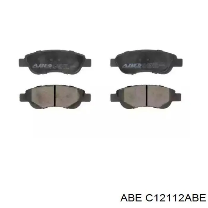 C12112ABE ABE Передні гальмівні колодки
