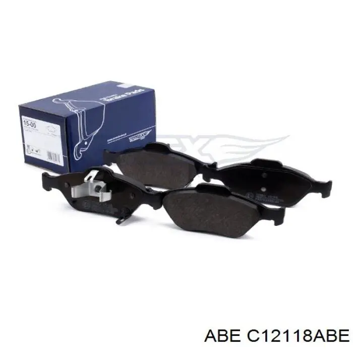 Задні гальмівні колодки ABE C12118ABE ціна, від 17.86 USD