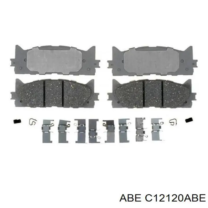 C12120ABE ABE Передні гальмівні колодки