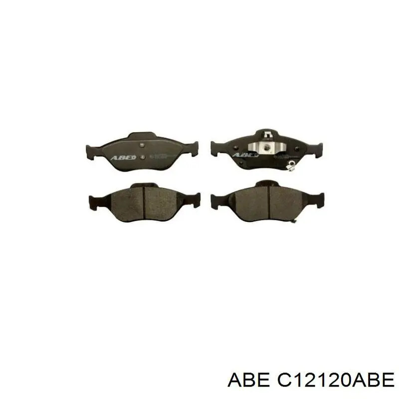 Гальмівні колодки ABE C12120ABE ціна, від 20.04 USD