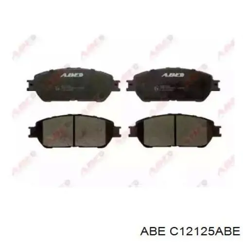 Тормозні колодки ABE C12125ABE