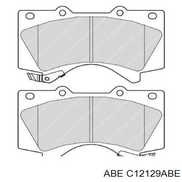 Гальмівні колодки ABE C12129ABE ціна, від 26.94 USD
