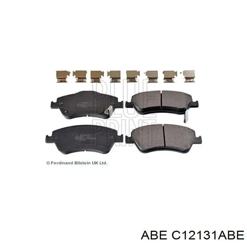 Гальмівні колодки ABE C12131ABE ціна, від 20.73 USD
