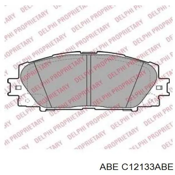 Гальмівні колодки ABE C12133ABE ціна, від 19.39 USD
