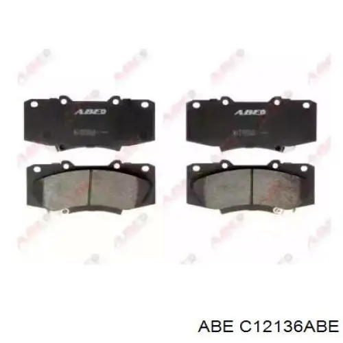 Купити C12136ABE ABE Колодки гальмівні передні, дискові