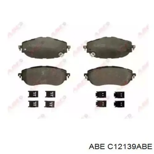 Купити C12139ABE ABE Колодки гальмівні передні, дискові
