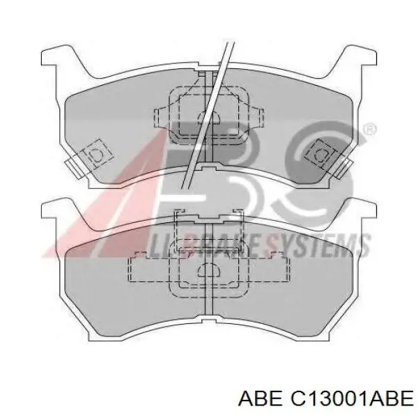 Гальмівні колодки ABE C13001ABE ціна, від 19.03 USD