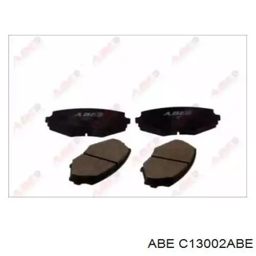 Гальмівні колодки ABE C13002ABE ціна, від 11.96 USD