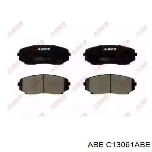 Гальмівні колодки ABE C13061ABE ціна, від 27.47 USD