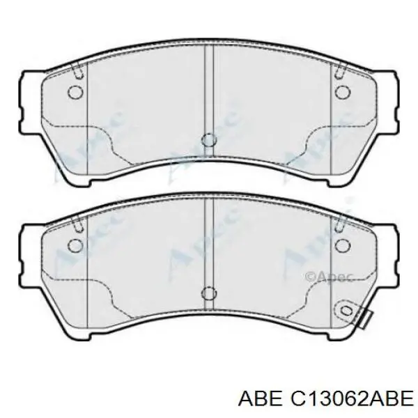 Гальмівні колодки ABE C13062ABE ціна, від 20.66 USD