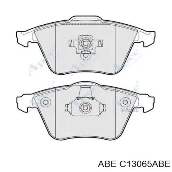 Тормозні колодки ABE C13065ABE