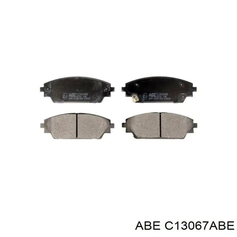 Гальмівні колодки ABE C13067ABE ціна, від 24.07 USD