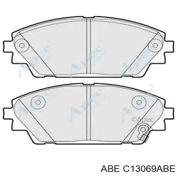 Купити C13069ABE ABE Колодки гальмівні передні, дискові
