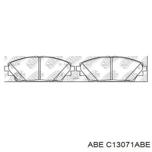 Передні тормозні колодки 574108J Jurid/Bendix