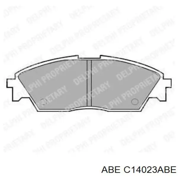 Гальмівні колодки ABE C14023ABE ціна, від 17.31 USD