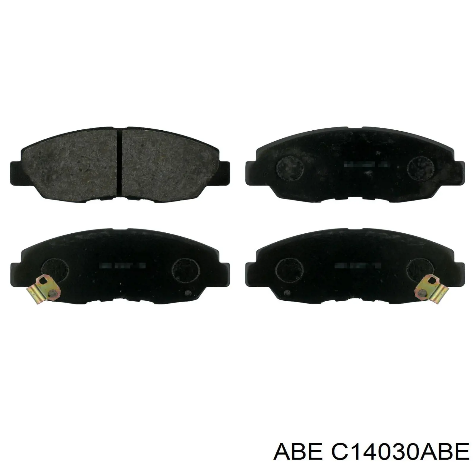 Купити C14030ABE ABE Колодки гальмівні передні, дискові