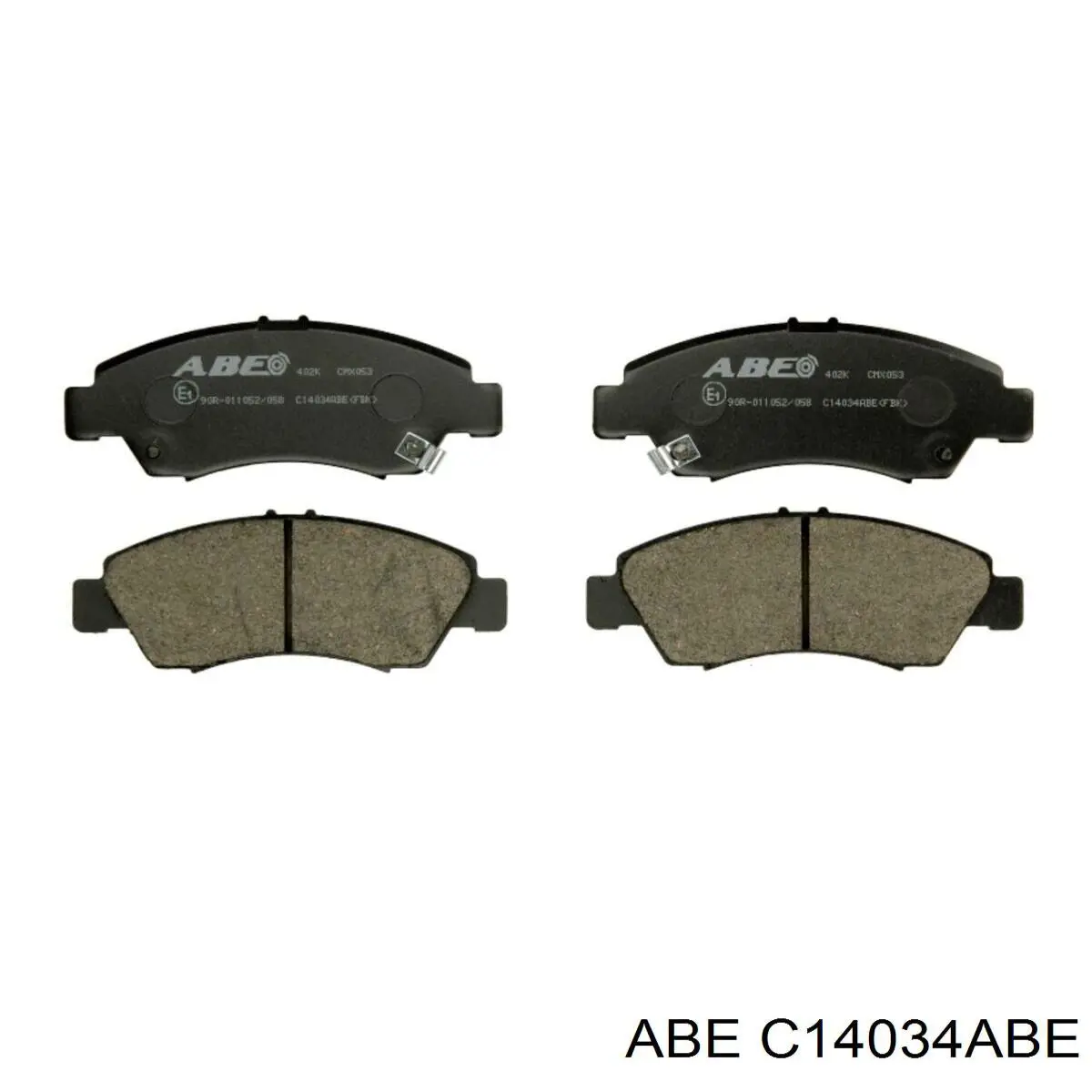 C14034ABE ABE Передні гальмівні колодки