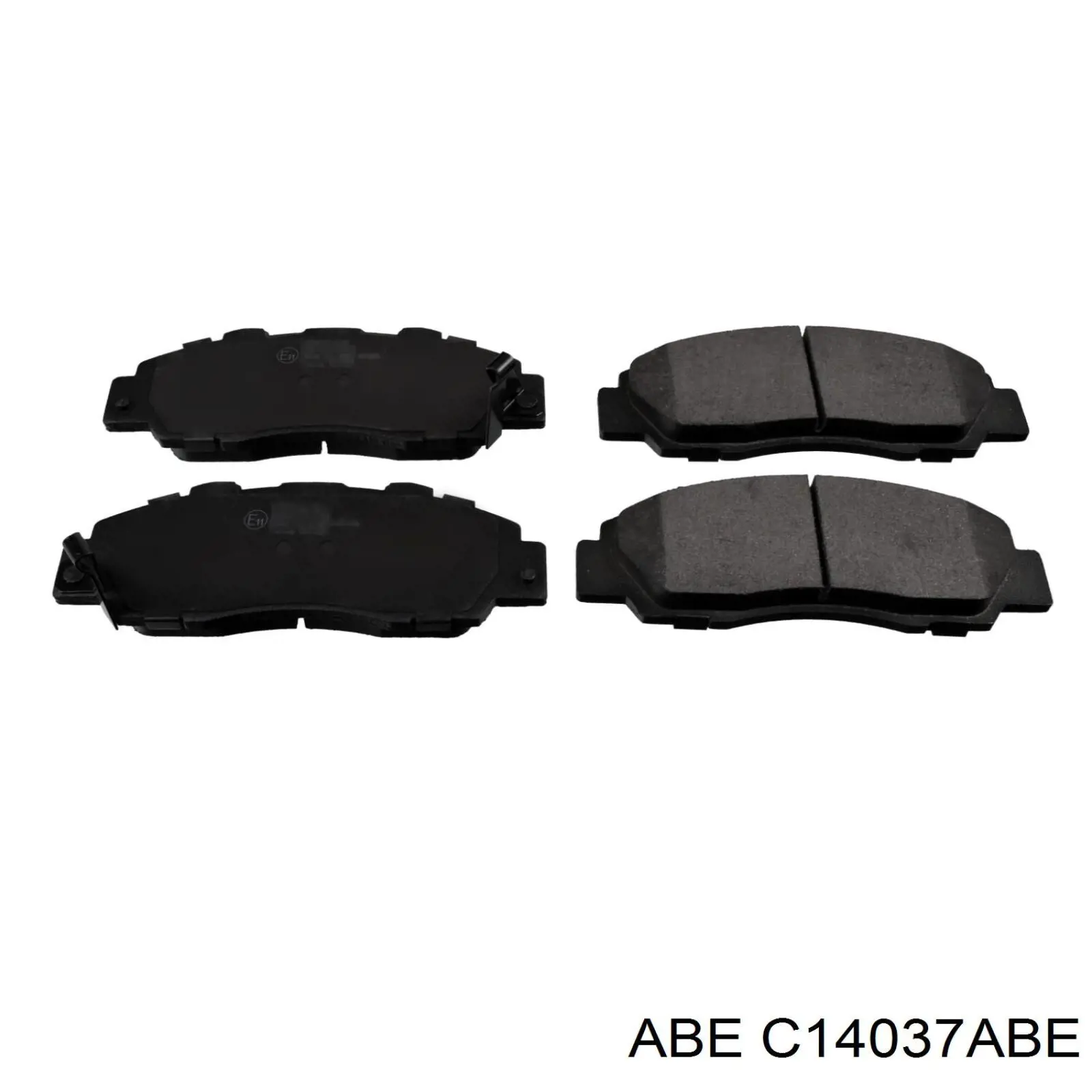 Гальмівні колодки ABE C14037ABE ціна, від 15.43 USD