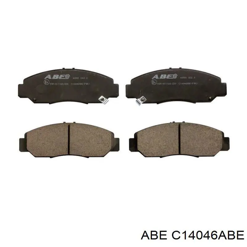 Купити C14046ABE ABE Колодки гальмівні передні, дискові